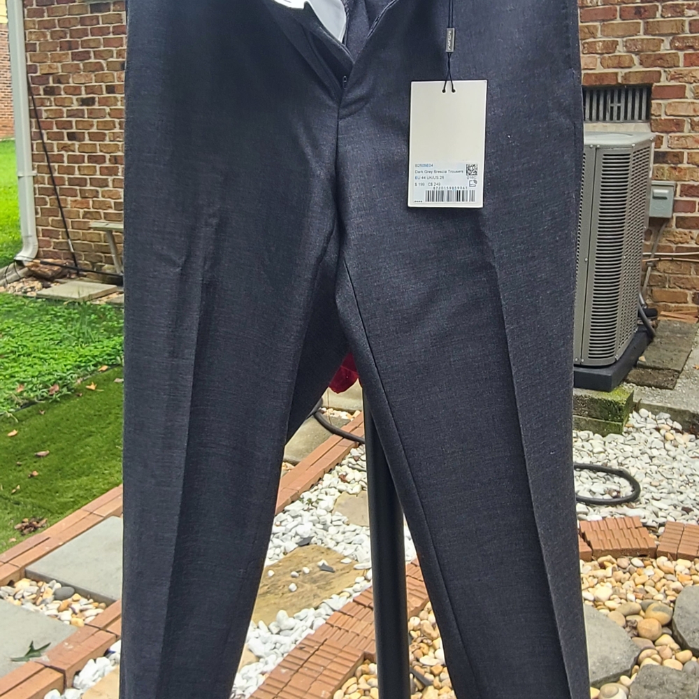 Suitsupply Charcoal Dress Pants